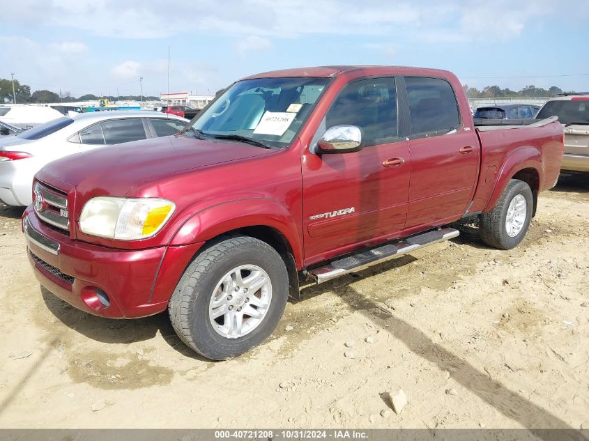 2005 Toyota Tundra Sr5 V8 VIN: 5TBET34165S492192 Lot: 40721208