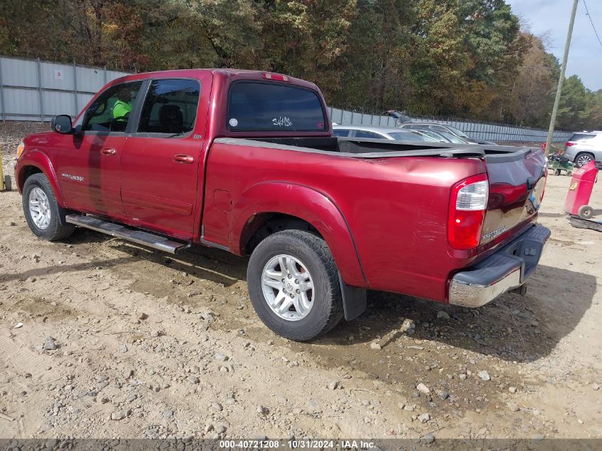 2005 Toyota Tundra Sr5 V8 VIN: 5TBET34165S492192 Lot: 40721208