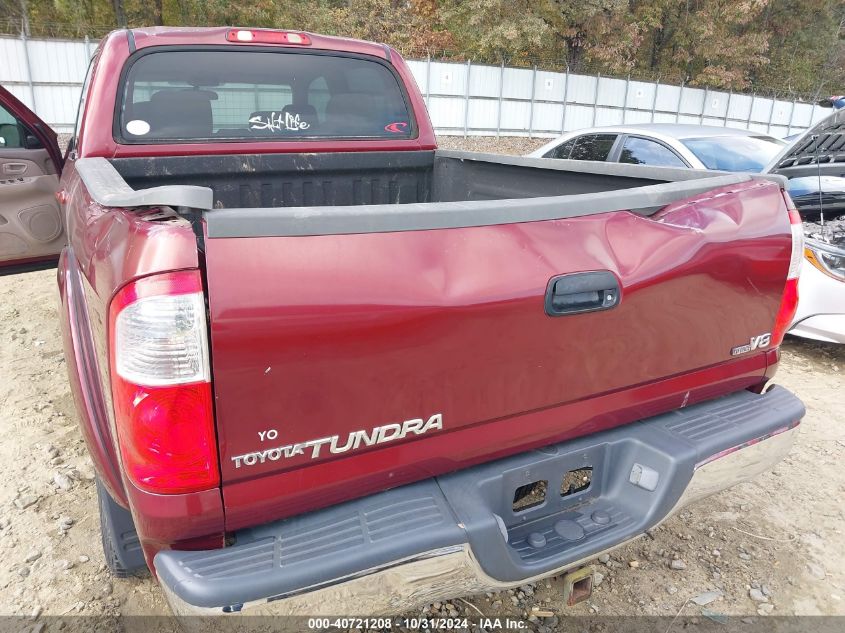 2005 Toyota Tundra Sr5 V8 VIN: 5TBET34165S492192 Lot: 40721208