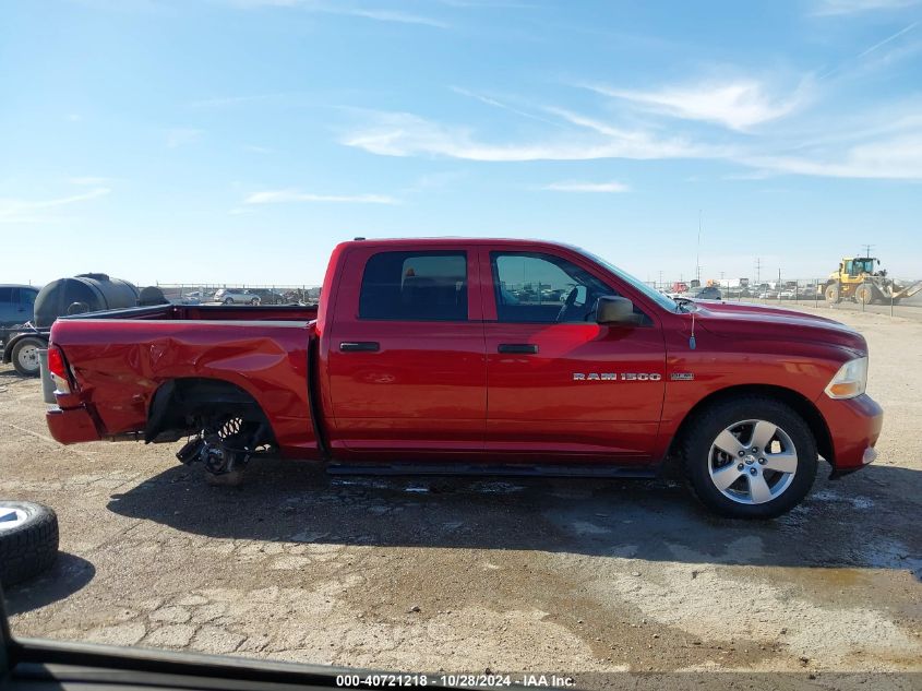 2012 Ram 1500 St VIN: 1C6RD6KTXCS197135 Lot: 40721218