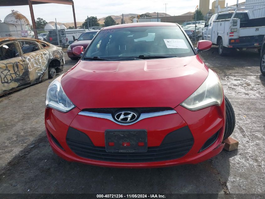 2016 Hyundai Veloster VIN: KMHTC6AD2GU257247 Lot: 40721236