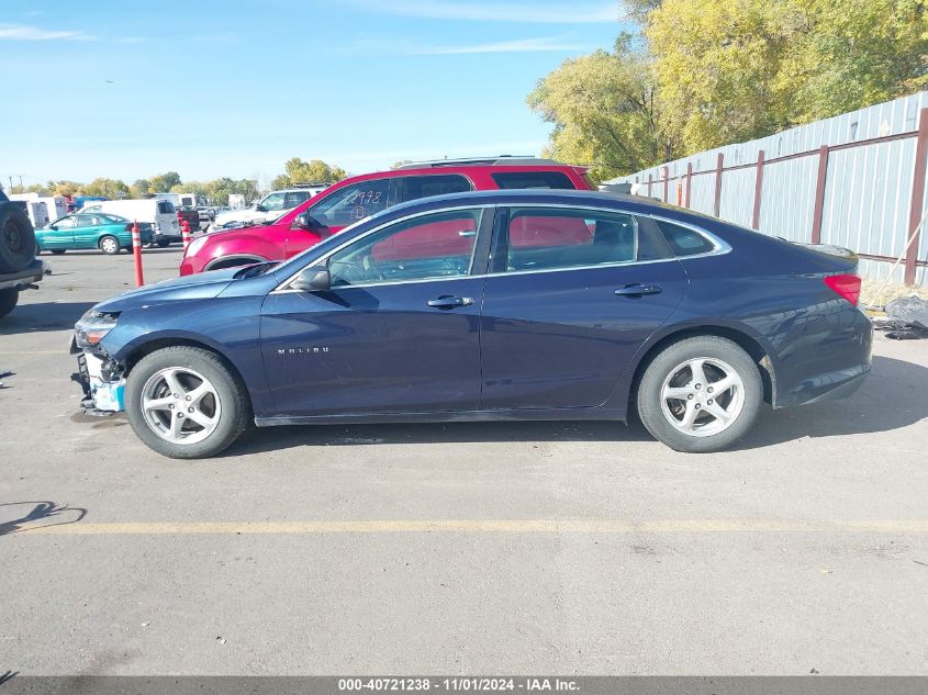 2016 Chevrolet Malibu 1Fl VIN: 1G1ZC5ST0GF234481 Lot: 40721238