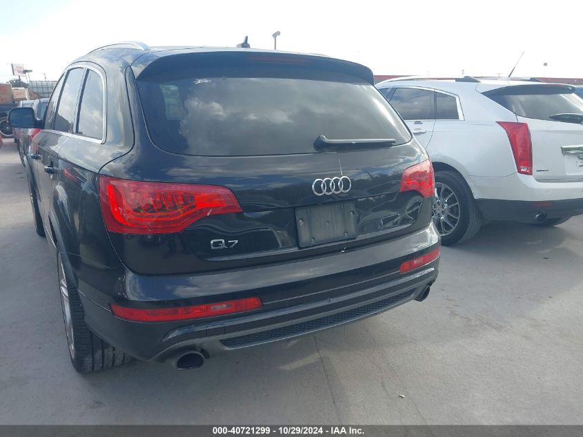 2013 Audi Q7 3.0T S Line Prestige VIN: WA1DGAFE1DD009305 Lot: 40721299