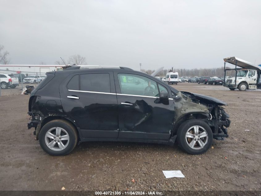 2018 Chevrolet Trax Lt VIN: 3GNCJLSB3JL286593 Lot: 40721305