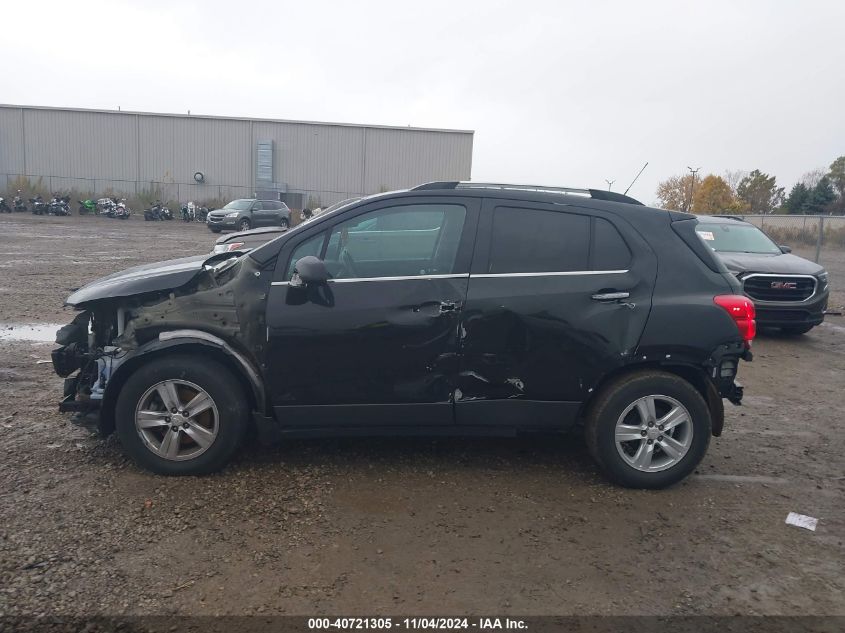 2018 Chevrolet Trax Lt VIN: 3GNCJLSB3JL286593 Lot: 40721305