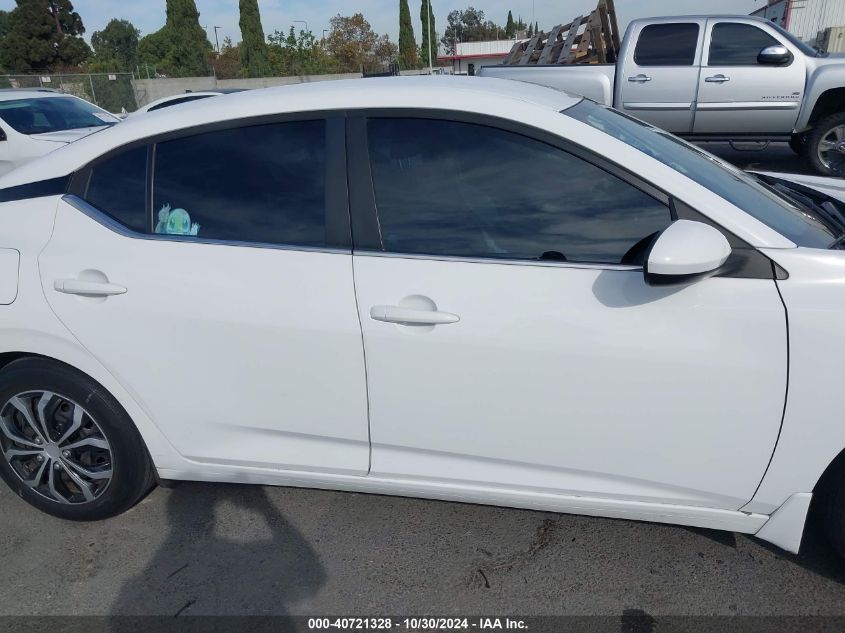 2021 Nissan Sentra S Xtronic Cvt VIN: 3N1AB8BV2MY216341 Lot: 40721328