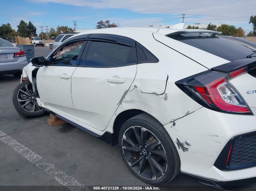 2019 Honda Civic Sport VIN: SHHFK7H47KU422905 Lot: 40721329