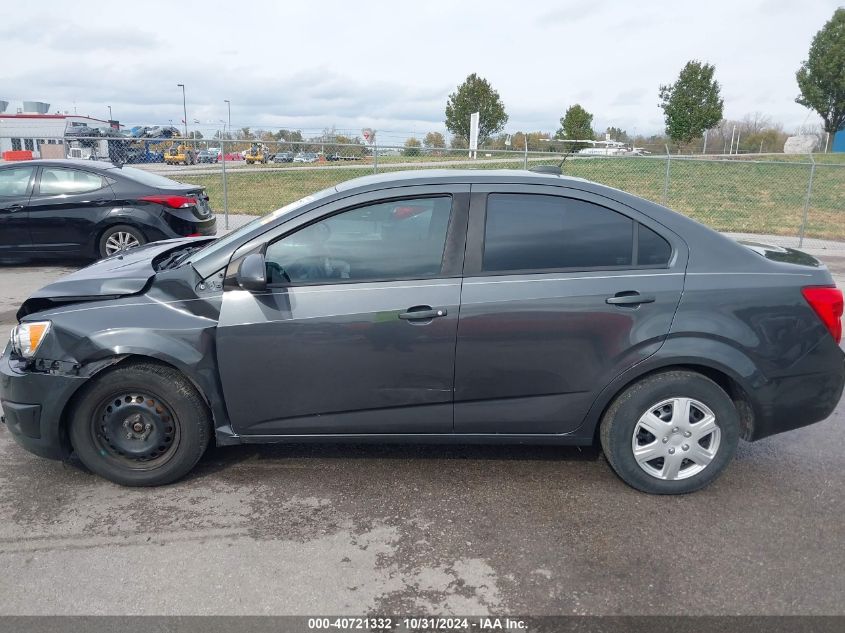 2016 Chevrolet Sonic Ls Auto VIN: 1G1JA5SH9G4164392 Lot: 40721332