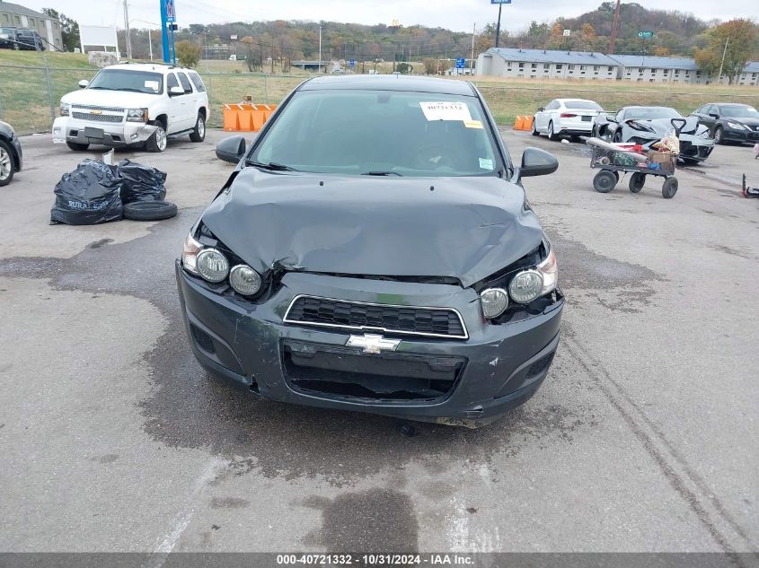 2016 Chevrolet Sonic Ls Auto VIN: 1G1JA5SH9G4164392 Lot: 40721332