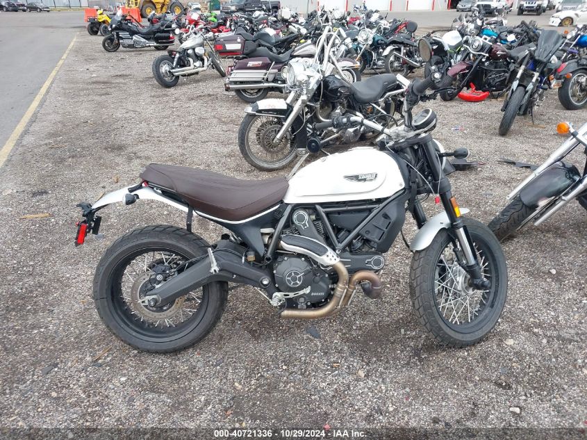 2017 Ducati Scrambler 800 VIN: ML015ANM6HT012199 Lot: 40721336