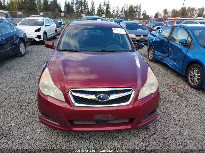 2011 Subaru Legacy 2.5I Premium VIN: 4S3BMBC60B3247450 Lot: 40721340