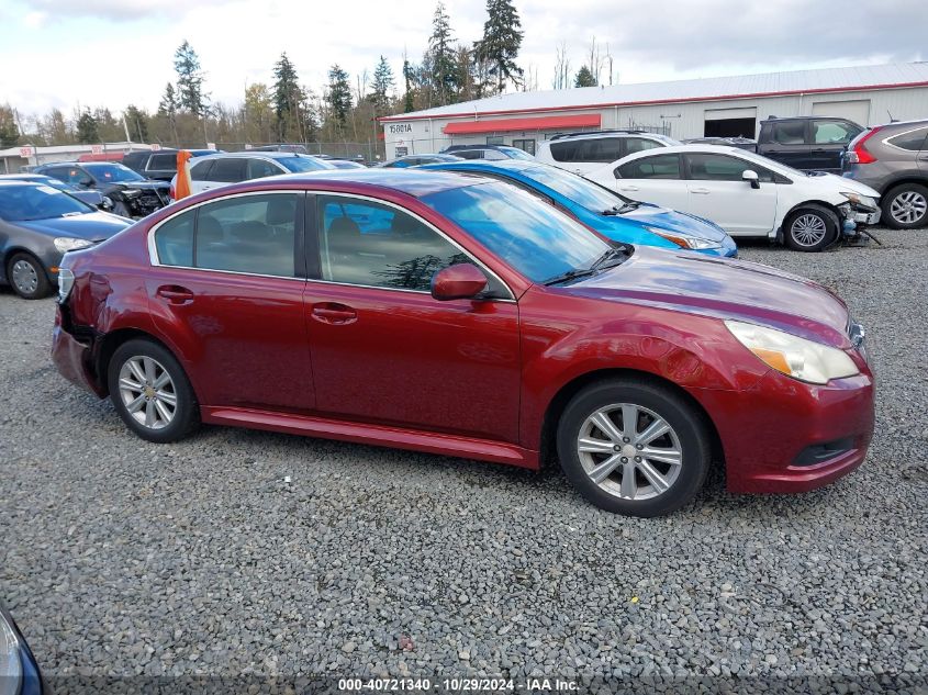 2011 Subaru Legacy 2.5I Premium VIN: 4S3BMBC60B3247450 Lot: 40721340