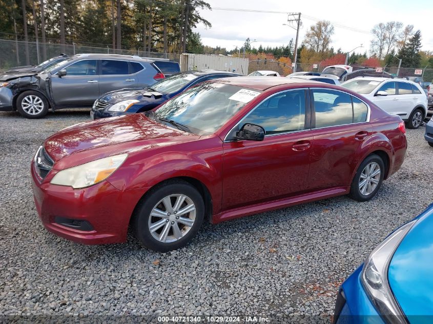 2011 Subaru Legacy 2.5I Premium VIN: 4S3BMBC60B3247450 Lot: 40721340