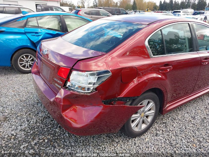 2011 Subaru Legacy 2.5I Premium VIN: 4S3BMBC60B3247450 Lot: 40721340