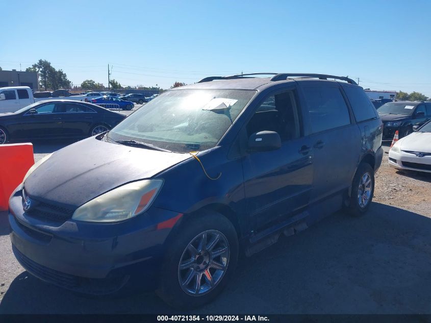 2004 Toyota Sienna Le VIN: 5TDZA23C24S127728 Lot: 40721354