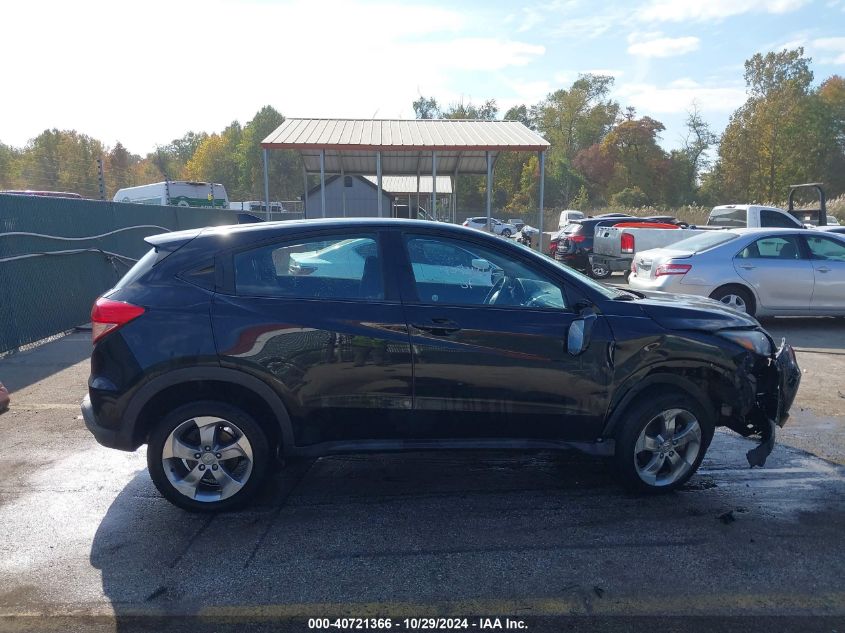 2016 Honda Hr-V Lx VIN: 3CZRU6H33GM765587 Lot: 40721366