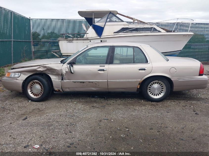 1998 Mercury Grand Marquis VIN: 2MEFM75W2WX612374 Lot: 40721382