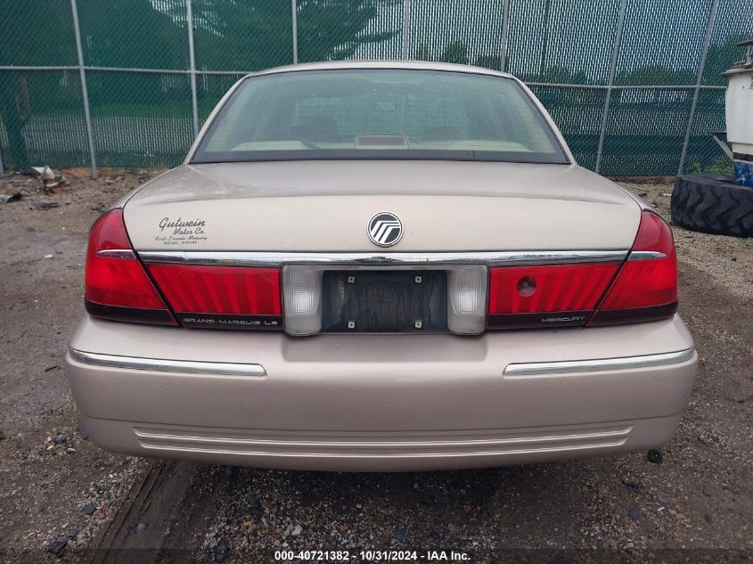 1998 Mercury Grand Marquis VIN: 2MEFM75W2WX612374 Lot: 40721382