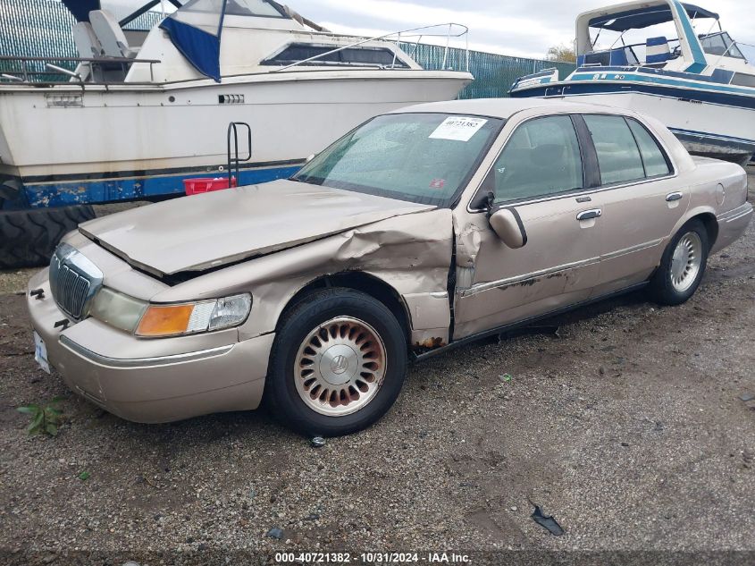 1998 Mercury Grand Marquis VIN: 2MEFM75W2WX612374 Lot: 40721382