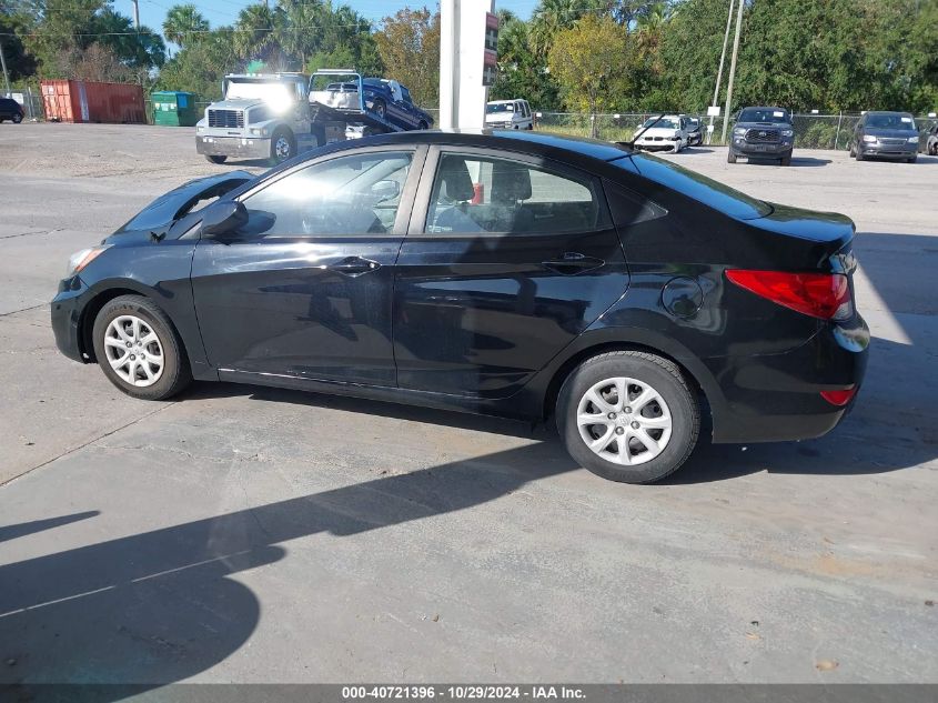 2014 Hyundai Accent Gls VIN: KMHCT4AE2EU716514 Lot: 40721396