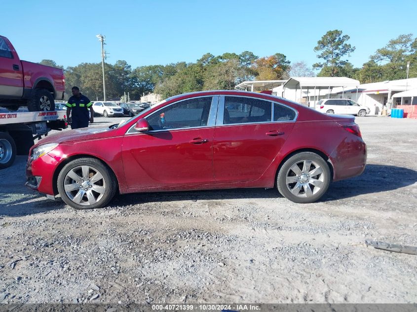 2016 Buick Regal Turbo Premium Ii VIN: 2G4GS5GX0G9140764 Lot: 40721399