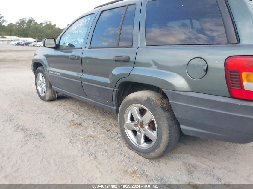 2003 Jeep Grand Cherokee Laredo VIN: 1J4GW48S33C608649 Lot: 40721402