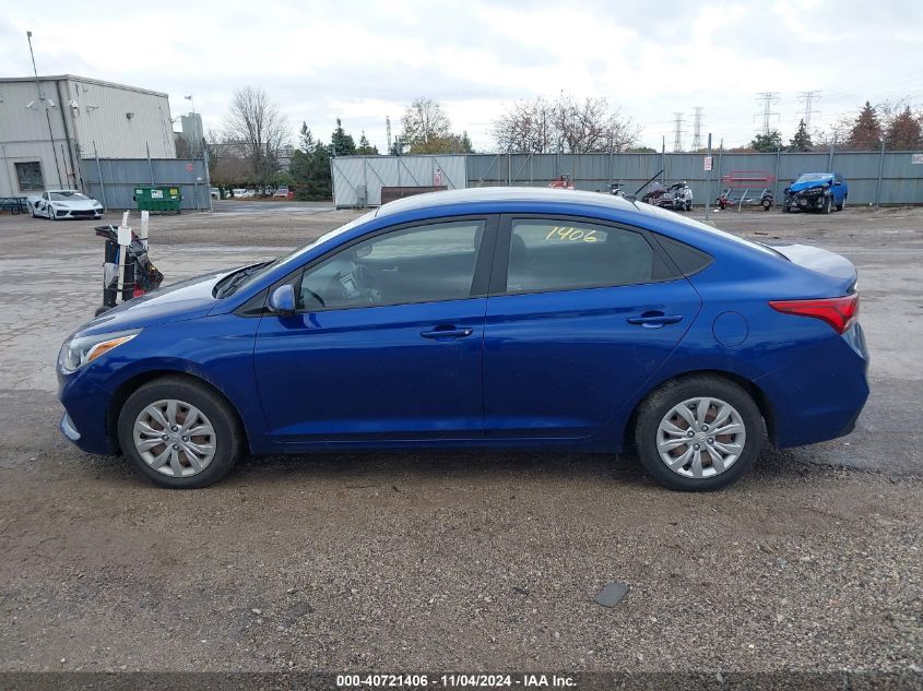 2019 Hyundai Accent Se/Sel VIN: 3KPC24A39KE046721 Lot: 40721406