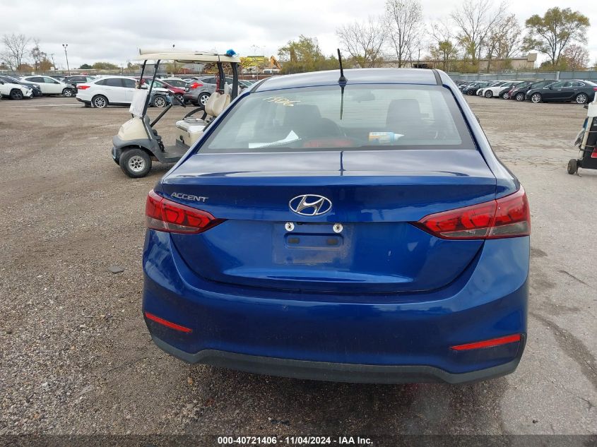 2019 Hyundai Accent Se/Sel VIN: 3KPC24A39KE046721 Lot: 40721406