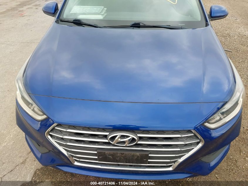 2019 Hyundai Accent Se/Sel VIN: 3KPC24A39KE046721 Lot: 40721406