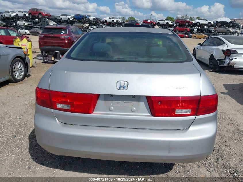 2005 Honda Accord 2.4 Ex VIN: 1HGCM56745A001691 Lot: 40721409