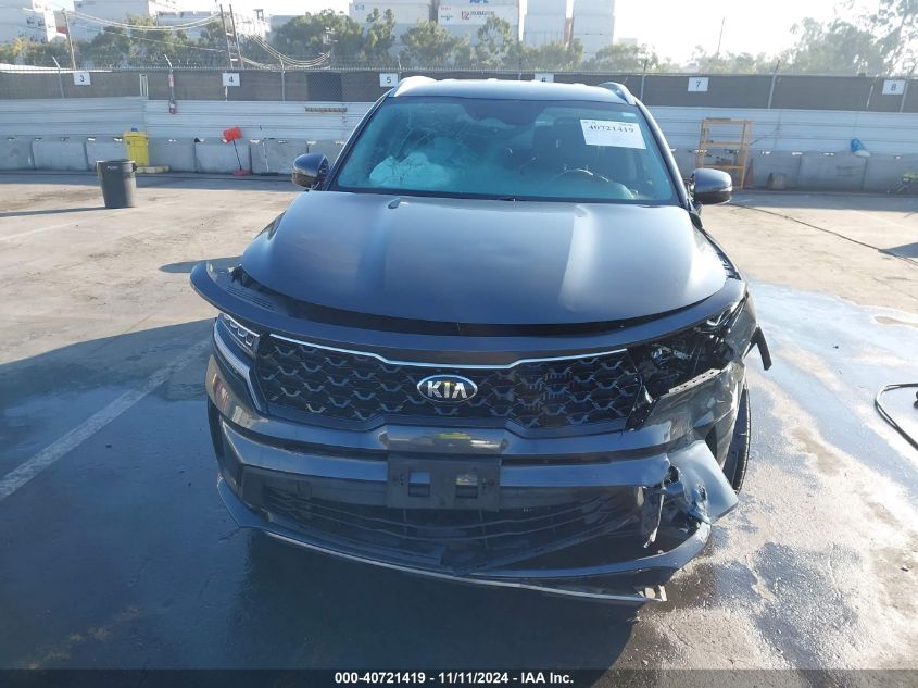 2021 Kia Sorento Hybrid S VIN: KNDRG4LG2M5035487 Lot: 40721419