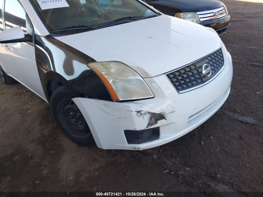 2007 Nissan Sentra 2.0 VIN: 3N1AB61E77L616516 Lot: 40721421