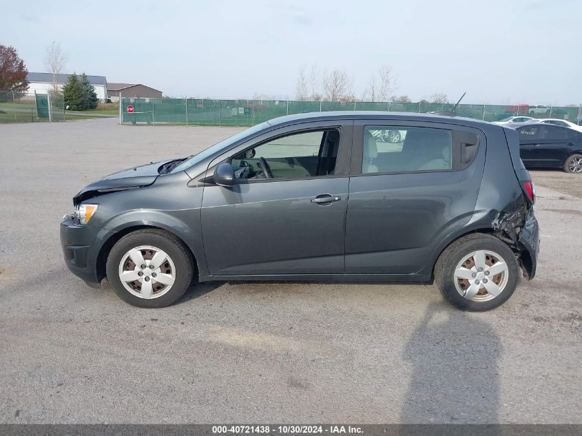 2016 Chevrolet Sonic Ls Auto VIN: 1G1JA6SG7G4118668 Lot: 40721438