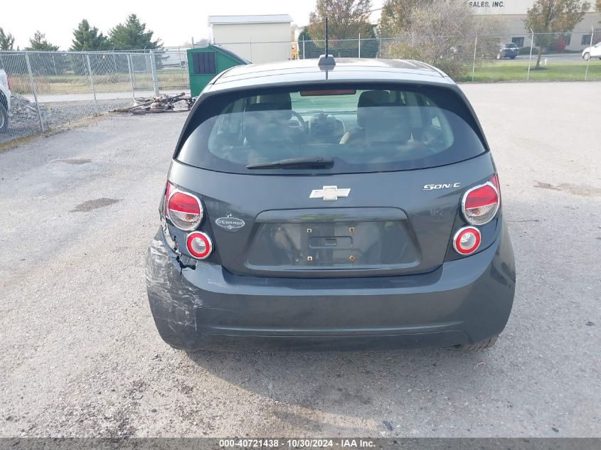 2016 Chevrolet Sonic Ls Auto VIN: 1G1JA6SG7G4118668 Lot: 40721438