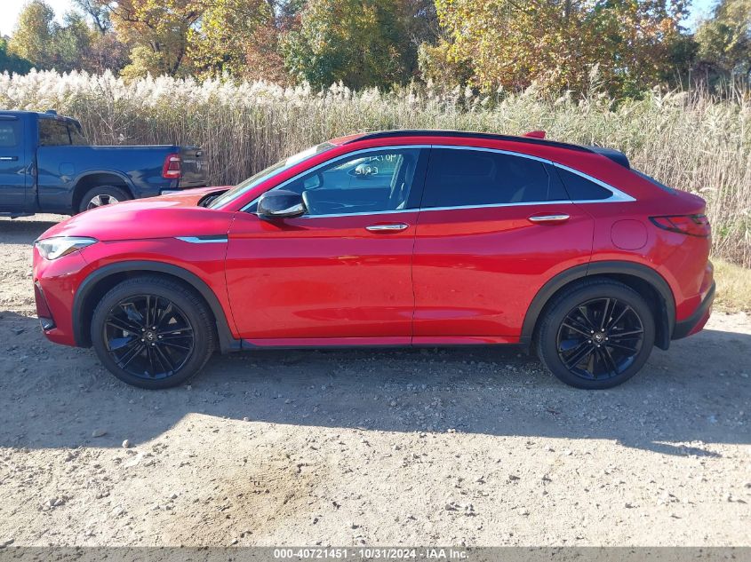 2022 Infiniti Qx55 Essential Awd VIN: 3PCAJ5K32NF100406 Lot: 40721451