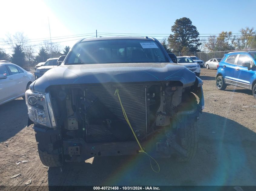 2018 Nissan Titan Platinum Reserve/Pro-4X/S/Sl/Sv VIN: 1N6AA1E51JN515327 Lot: 40721458