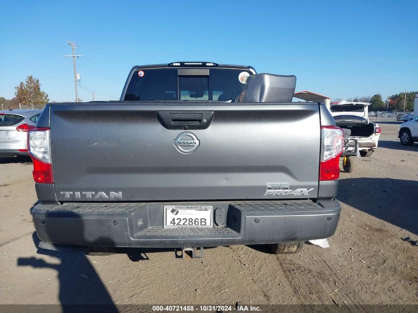 2018 Nissan Titan Platinum Reserve/Pro-4X/S/Sl/Sv VIN: 1N6AA1E51JN515327 Lot: 40721458