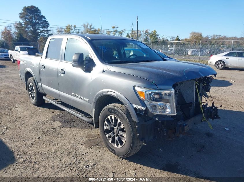 2018 Nissan Titan Platinum Reserve/Pro-4X/S/Sl/Sv VIN: 1N6AA1E51JN515327 Lot: 40721458