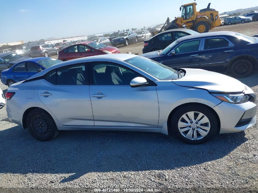 2020 Nissan Sentra S Xtronic Cvt VIN: 3N1AB8BV4LY264566 Lot: 40721460