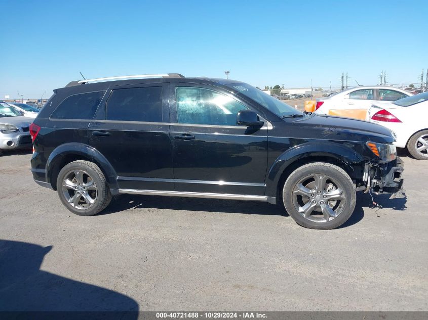 2017 Dodge Journey Crossroad Plus VIN: 3C4PDCGGXHT533320 Lot: 40721488