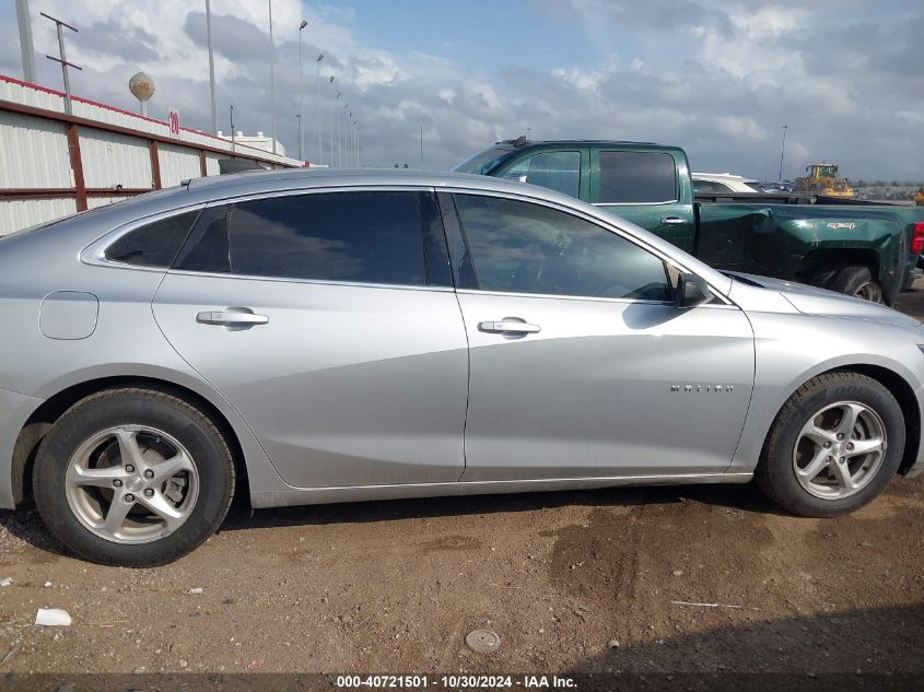 2016 Chevrolet Malibu Ls VIN: 1G1ZB5ST2GF174173 Lot: 40721501