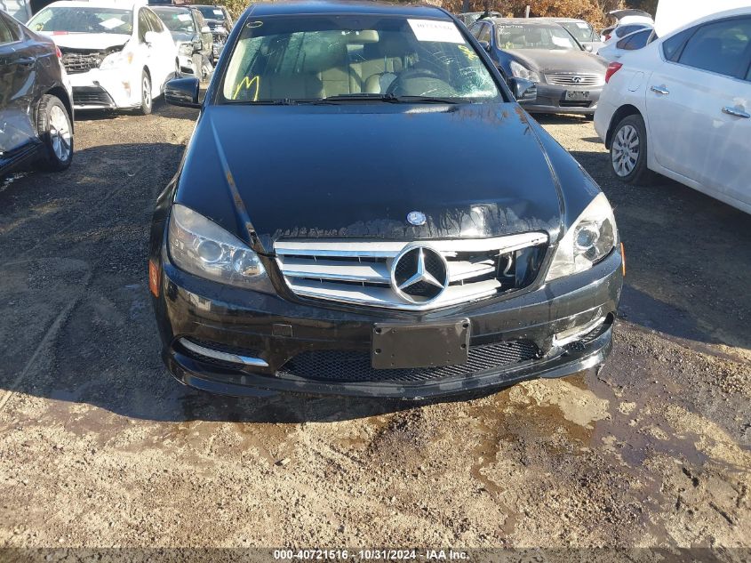 2011 Mercedes-Benz C 300 Luxury 4Matic/Sport 4Matic VIN: WDDGF8BB4BA529366 Lot: 40721516