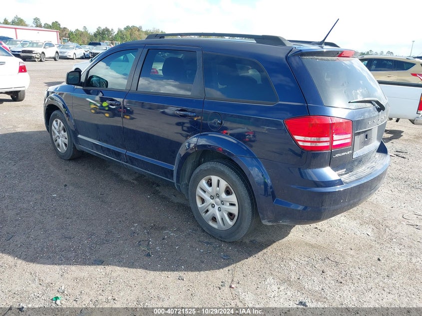 VIN 3C4PDCAB6JT376436 2018 DODGE JOURNEY SE