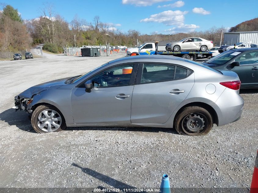 2014 Mazda Mazda3 I Sport VIN: JM1BM1U7XE1169521 Lot: 40721529