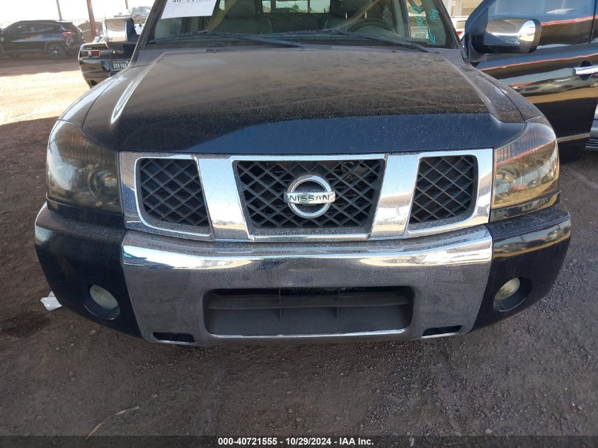 2007 Nissan Titan Le VIN: 1N6AA07A77N200061 Lot: 40721555