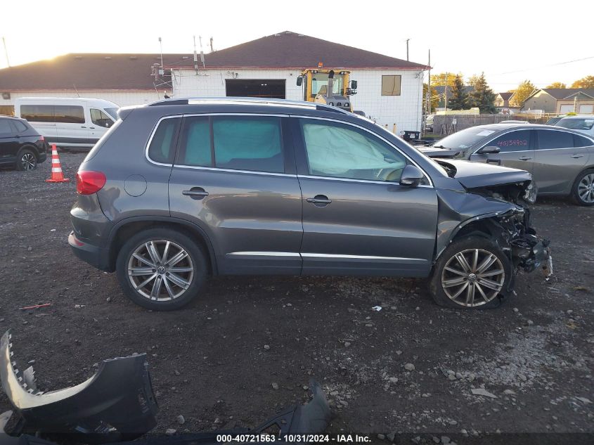 2014 Volkswagen Tiguan Sel VIN: WVGBV3AX8EW508532 Lot: 40721563