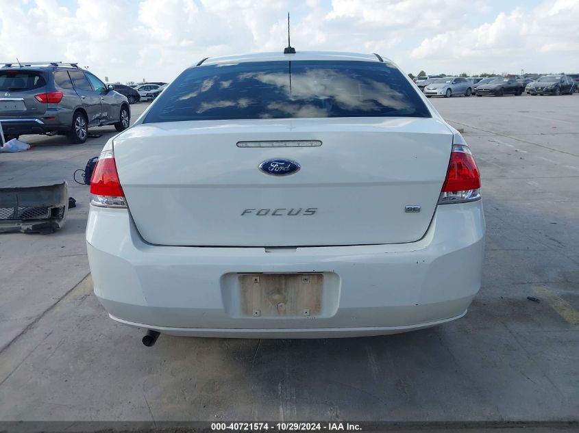 2010 Ford Focus Se VIN: 1FAHP3FN8AW205959 Lot: 40721574