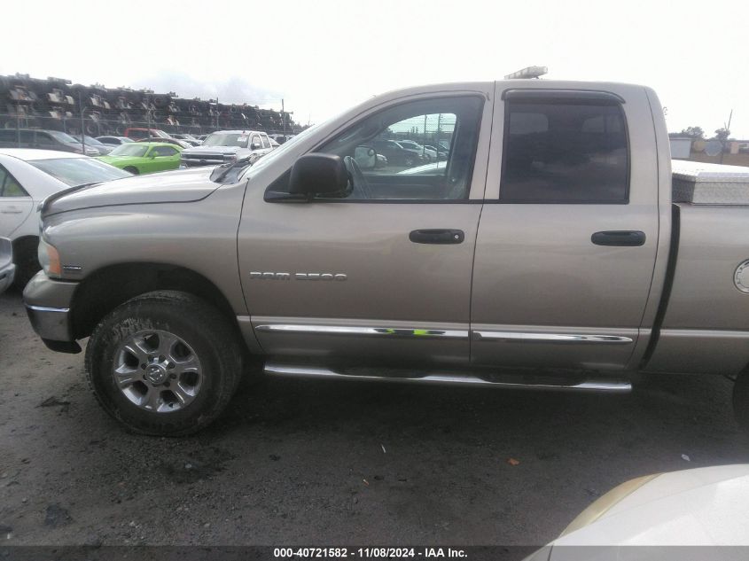 2005 Dodge Ram 2500 Slt/Laramie VIN: 3D7KS28D35G811001 Lot: 40721582