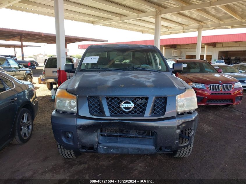 2008 Nissan Titan Pro-4X VIN: 1N6BA07C18N304696 Lot: 40721594