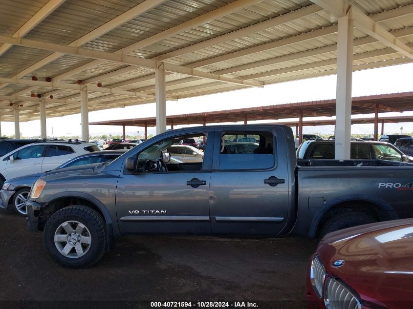 2008 Nissan Titan Pro-4X VIN: 1N6BA07C18N304696 Lot: 40721594